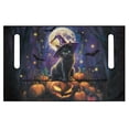 thumbnail image 2 of XYZCANDO Halloween Black Cat Golf Cart Seat Cover | 4 Pockets Terry Cloth | Universal Fit 2-Seat Golf Cart, 2 of 8