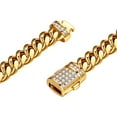 thumbnail image 6 of Leander stainless steel necklace, available in various sizes from 6-10 mm wide, offers a variety of functions. It's luxurious yet stylish, complementing any outfit and perfect for everyday wear., 6 of 7