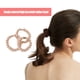 thumbnail image 2 of Jumpingount 3 uds cuerda para el cabello bandas de goma coloridas accesorios lindos diademas mujer tocado adorno accesorio Accesorio para el cabello color crema Jumpingount  AP016882-04, 2 of 6