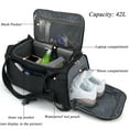 thumbnail image 3 of UKEIN Gym Bag for Men Sports Duffel Bags for Travel 42L Waterproof Gym Duffle Bags for Men with Shoe Compartment and Wet Pocket, 3 of 7