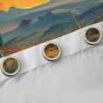 thumbnail image 4 of Homewish hrustic Western Cowgirl Curtains Pack of 2 (42x84 Each),Tropical Desert Cactus Curtains Blackout,Orange Sunset Bedroom Curtains For Men Women,Super Cozy Room Decor, 4 of 6