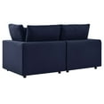 thumbnail image 4 of Modway Commix Causeuse de Mobilier de Patio Extérieur, Bleu Marine, 4 of 10