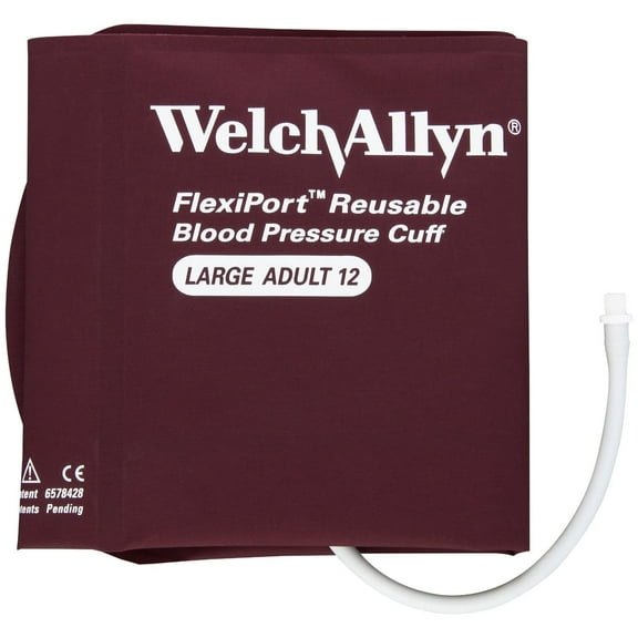 Welch Allyn Flexiport Reusable Size 12 Large Adult Blood Pressure Cuff