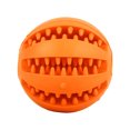 thumbnail image 2 of Neinkie Pet Toy Teeth Shape Massage Gums Rubber Interactive Dogs Toys Ball for Teddy, 2 of 9