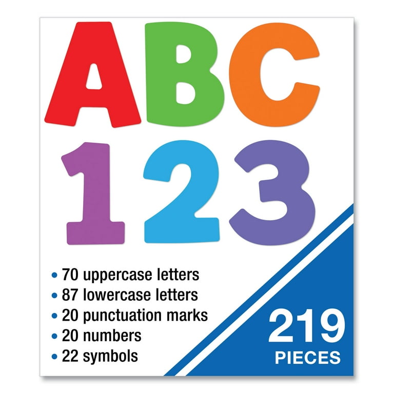 EZ Letter Combo Packs, Color Splash Assortment, 4 EZ Letter Combo Packs, Color Splash Assortment, 4