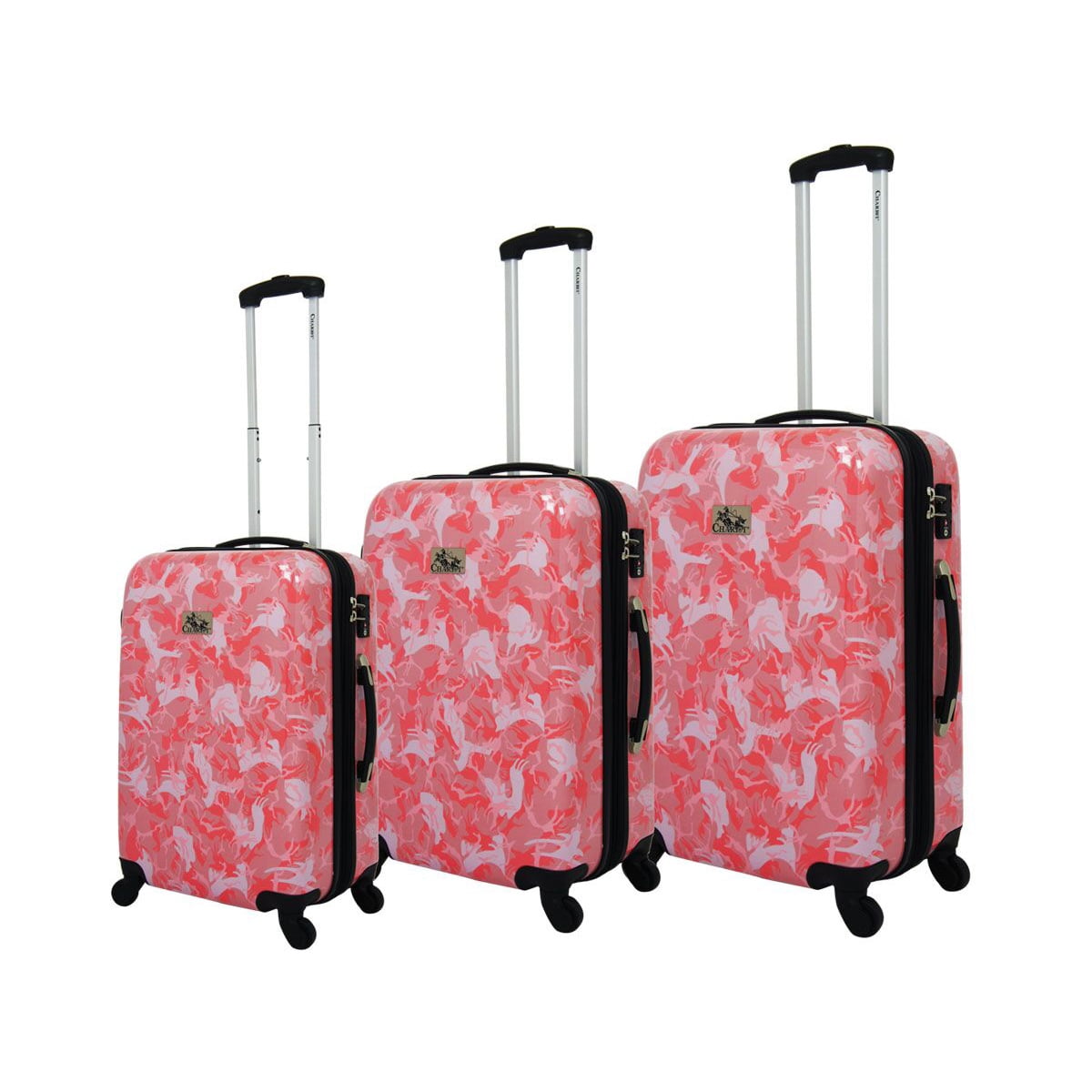 Chariot Armada 3Piece Hardside TSA Lock Upright Spinner Luggage Set