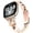 Nougat, variant on REQO Resin Bands Compatible with Fitbit Versa 4/Versa 3/Sense 2/Sense Watch Band Stylish Lightweight Wristband Bracelet for Versa 4/Versa 3/Sense 2/Sense Smartwatch Accessories