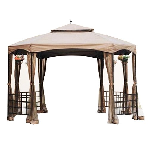 Replacement Canopy Top Cover for The Sienna Octagon Gazebo - RipLock 350