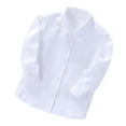 thumbnail image 2 of LYHaoo Boys School Uniform Shirts,Long Sleeve Boys Performance Shirt For And Fall Stage Formal Wear With Classic Design Comfortable Fit,Sizes 13-14 Years, 2 of 4
