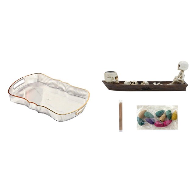 Bandeja para servir comida, bandeja para tocador de baño, bandeja para frutas, bandeja para comida de cafetería, bandeja para guardar cosméticos, quem