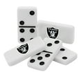 thumbnail image 3 of MasterPieces Officially Licensed NFL Las Vegas Raiders 28 Piece Dominoes Game for Adults, 3 of 3