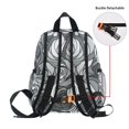 thumbnail image 5 of FORMRS School Backpack with Front Zippered Pocket 12" Student Travel Daypack, Black Roses, 5 of 6