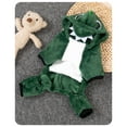 thumbnail image 5 of Kumdkd Dinosaur Dog Hoodie - Winter Fleece Sweater for Small Dogs with Long Sleeves, Cute Costume for Chihuahua/Yorkie/Puppy, Machine Washable Pet Clothes (XS-XXL), 5 of 8