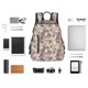 thumbnail image 4 of Balery Roses Mixed Zebra Mochila Ligera para Hombres y Mujeres – Resistente y Impermeable, Ideal para la Escuela, el Trabajo, los Viajes y el Uso Diario, 4 of 7