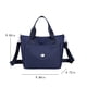 thumbnail image 3 of Bolso bandolera impermeable de gran capacidad | Bolsa de viaje y gimnasio de nailon de 15-20 L para hombre y mujer | Bolso de hombro informal para la escuela, el trabajo, el fitness y las compras, 3 of 7