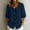 Navy, variant on OGLCCG Womens Cotton Linen Blouse Peter Pan Collar Half Sleeve Puff Cuff Button Down Casual Work Shirt Casual Fashion Summer Tops,White