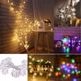 thumbnail image 1 of Xihbxyly Guirnalda de Luces de Copo de Nieve, 40 Led, Decoración Navideña, Diseño Flexible, 2 Modos de Luz, Funciona con Pilas, Ideal para Fiestas, Bodas y Decoración de Interiores y Exteriores, 6 M, 1 of 4
