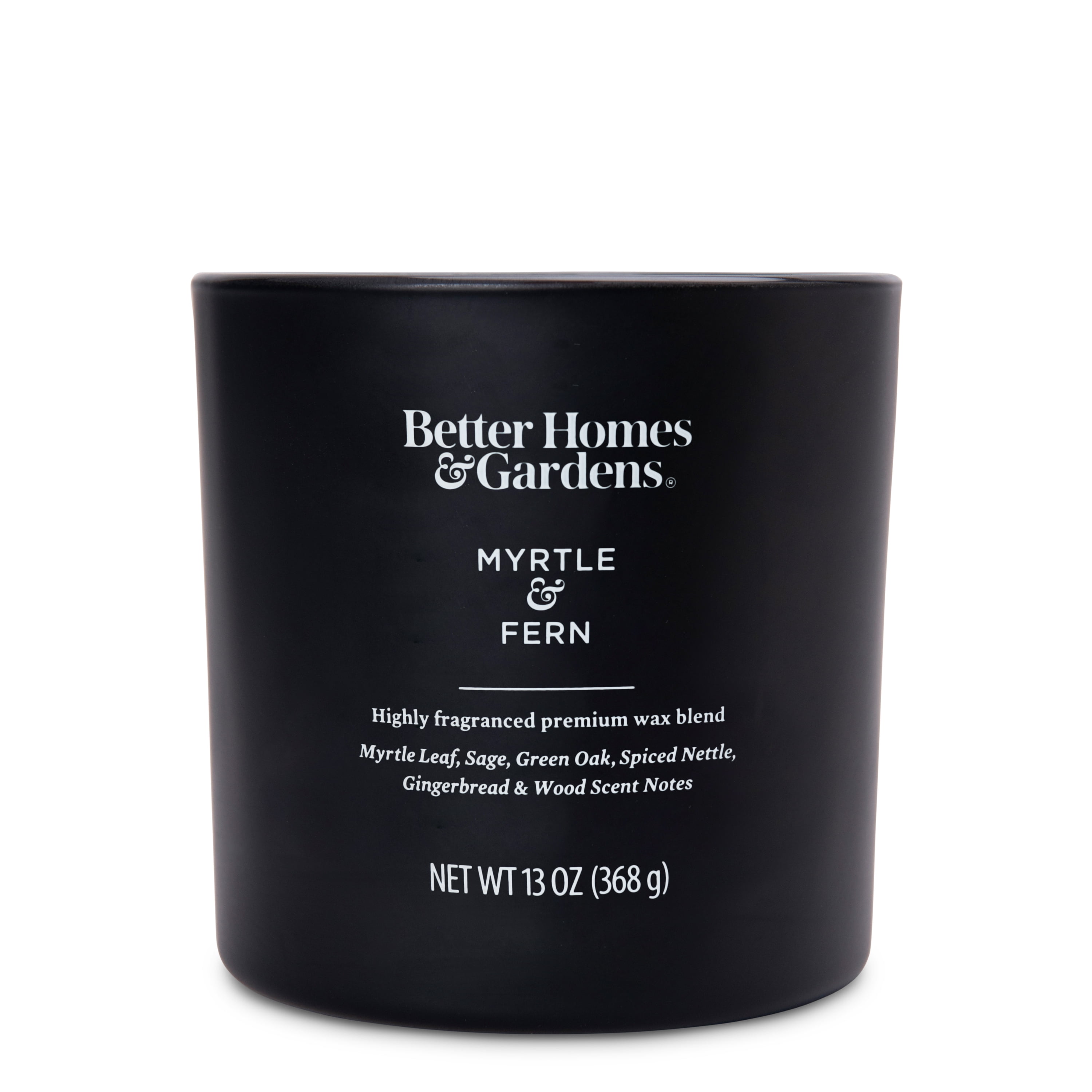 Better Homes & Gardens 13oz Myrtle and Fern Scented Wooden Wick Jar Candle  (图3)