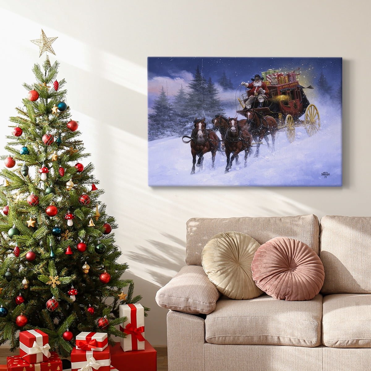 Nick's Express- Gallery Wrapped Canvas