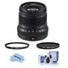 XF 50mm f/2 WR Lens, Black, Bundle with Hoya 46mm UV+CPL Filter Kit, Cleaning Kit, Cleaning Cloth