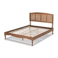 thumbnail image 3 of Baxton Studio Marieke Queen Size Ash Brown Finished Wood Platform Bed, 3 of 10