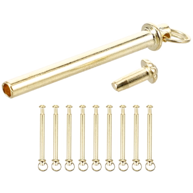 MIANGASTORE 10 Sets Repairing Hand Fan Fasteners Foldable Fan Shaft Rivets Nuts Repair Material