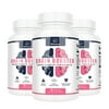 NUvanna Brain Booster Nootropic Formula - Supports Advanced Focus, Improve Memory & Cognition - Reduces Stress - Non GMO & Gluten Free Supplement - 90 Capsules - 3 Bottles