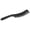Black, variant on Suodoka Barber Hair Comb Curved Plastic Detangling Haircutting Fine Teeth, Purple (8.86 in / 22.5 cm)