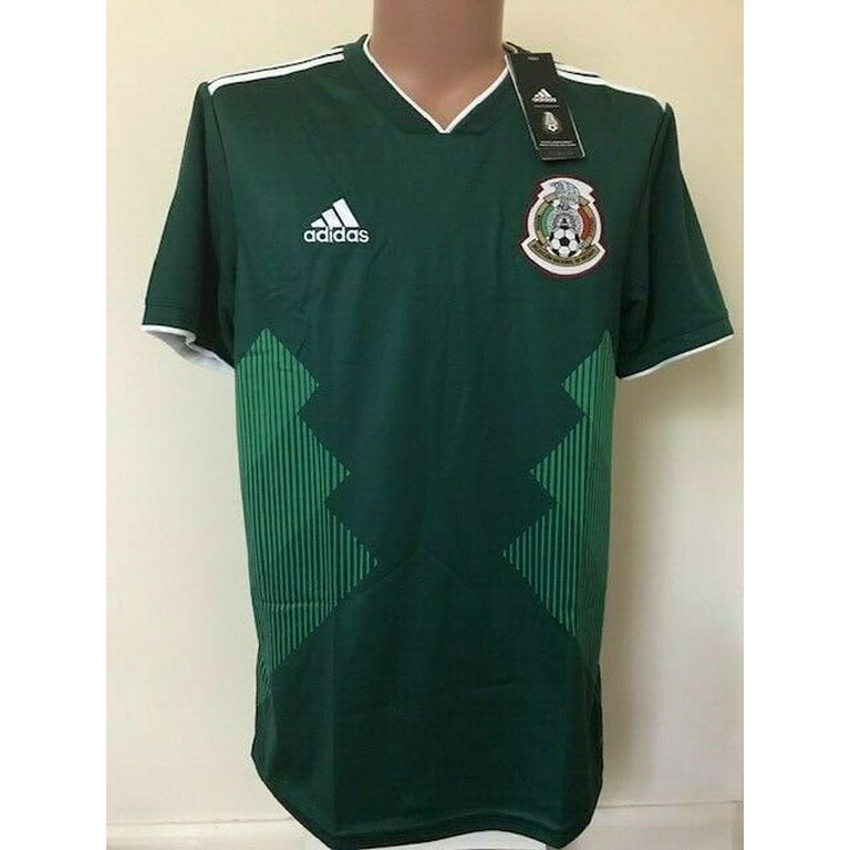 hacerte molestar derrota garaje Adidas 2018 FIFA World Cup Mexico Official Home Jersey Collegiate  Green/White - Walmart.com