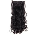 thumbnail image 2 of SHCKE 26" Straight Clip in Hair Extensions Fluffy and not Tangled 24" Wavy Curly Hair Extension Silky Full Head Clip in Hair Extension Synthetic Hair Pieces for Women, 2 of 5