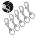 thumbnail image 3 of YOUTHINK Double End Diving Hook,Stainless Steel Diving Hook,L92MM Stainless Steel Spring Snap Hooks Diving Hook Double Ended Spring‑Snap Clip, 3 of 8