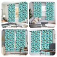 thumbnail image 5 of Monster Cartoon Truck Blue Pattern Blackout Curtains,Triple Weaved Fabric,Thermal Insulated,Room Darkening,Grommet Top,2 Panels,52x84in(132x213cm), 5 of 6