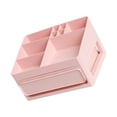 thumbnail image 1 of Guardurnaity Estuche desmontable Caja de almacenamiento de maquillaje Rejilla Exhibición de joyas Cosméticos Cajón Misceláneas Lápices labiales Titular Bolsas de maquillaje Rosa Guardurnaity CE015457-02, 1 of 6