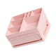 thumbnail image 2 of Seitruly Estuche desmontable Rejilla de almacenamiento de maquillaje Exhibidor de joyas Cosméticos de escritorio Organizador de cajones Bolsas de maquillaje Rosa, 2 of 6