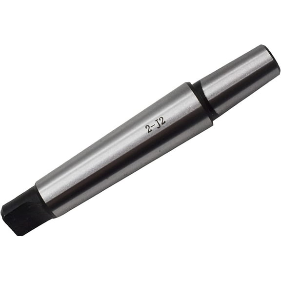 PET-U Morse Taper MT2 Adapter 2MT Shank To 2JT Tang Threaded Drill Chuck Arbor Precision Ground Threaded Drill Chuck Arbor Fit for Drill Milling Boring Lathes