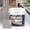 Multi-Color Gray, variant on Epoxy Colored Sand Floor Paint for Concrete, High-Gloss, Self-Leveling Coating, Wear-Resistant & Non-Slip Marble Effect Finish for Indoor & Outdoor Use (White Marble Gray, 176 Oz/5KG)