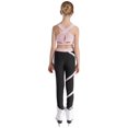 thumbnail image 3 of iEFiEL Kids Girls 2Pcs Gym Workout Dance Sports Outfits Crop Tank Top with Leggings Tracksuit Set Pink 12, 3 of 7