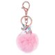 thumbnail image 1 of TENDYCOCO Keychain Lovely Unicorn Key Ring with Fluffy Hair Ball Meticulous Workmanship Key Holder Hanging Pendant for Women Ladies Girls, 1 of 2