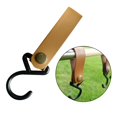 thumbnail image 3 of S SERENABLE Multi-Purpose Hanging Strap Hook Camping Hiking Awning Tent Cookware Tableware Brown, 3 of 9