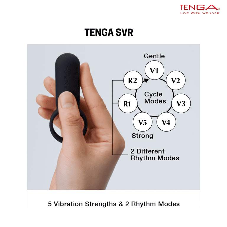 slim vibrating butt plug TENGA Smart Vibe Ring Black Discrete Multi-Use Vibrating Ring for Partnered  and Solo Pleasure