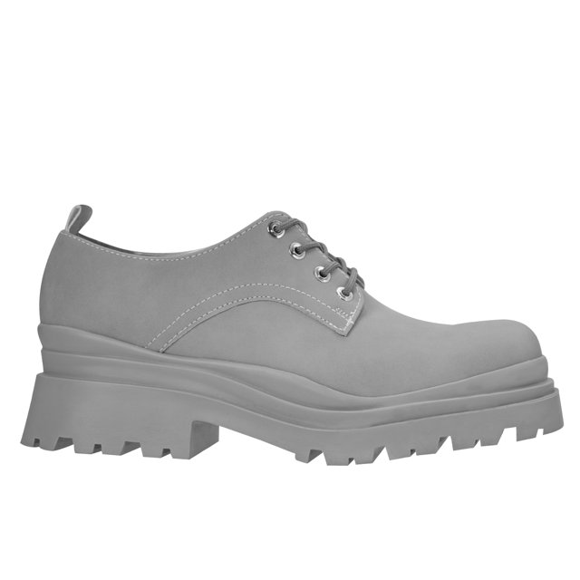 Choclo Yesica Color Gris Claro con agujetas 23 Dorothy Gaynor Choclo Yesica Color Gris Claro con agujetas 23