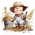 thumbnail image 1 of 5D DIY Taladro Diamante Pintura Granja Kit Del, 1 of 9
