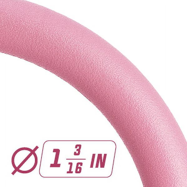 Yes4All Plastic - Three-Handles Kettlebell - Pink - 10lbs pair