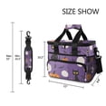 thumbnail image 3 of FORMRS Insulated Cooler Bag 24 Cans Capacity Soft Leakproof Lunch Box with Side Pockets, Halloween Black Cat, 3 of 7