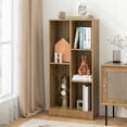 thumbnail image 4 of Gymax 5-Cube Bookshelf 41'' Floor Bookcase w/ 2 Anti-Tipping Kits Freestanding Storage Natural, 4 of 10