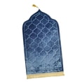 thumbnail image 4 of veasfak Prayer Mat Holiday Gifts Comfortable Blanket Woven Turkish Rugs for Bedroom Cafe Blue, 4 of 9