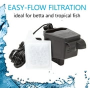 KollerCraft 3.5-Gallon Aquarium Starter Kit, Impact-Resistant Plastic, Ideal for a Variety of Tropical Fish