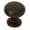 Chocolate Bronze, variant on Alno Cabinet Knob 1-1/4" - Polished Chrome