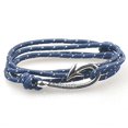 thumbnail image 1 of Pulseras de gancho ajustables Yashi Cadena de cuerda de supervivencia con dijes modelo 10892, 1 of 5