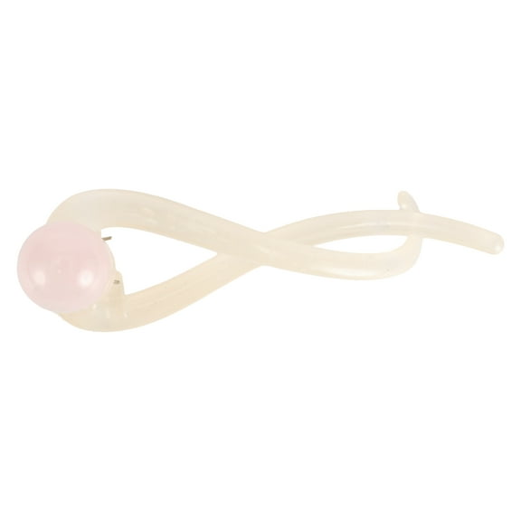 Unique Bargains 1 Pc Elegant Hair Clips Hairdo Clips for Women 4.33"x1.38"x1.26" Light Orange